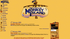 The Legend of Monkey Island back in early 2001