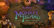 Intro screen of the Sea of Thieves: The Legend of Monkey Island