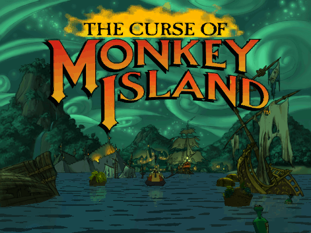 Monkey Island logo (MI3 demo)