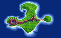 Monkey Island overview map