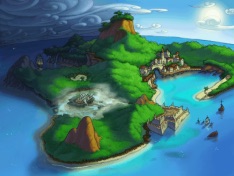 Plunder Island overview map