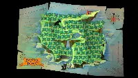 Scurvy Island overview map