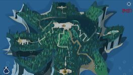 Guybrush explores Cogg Island