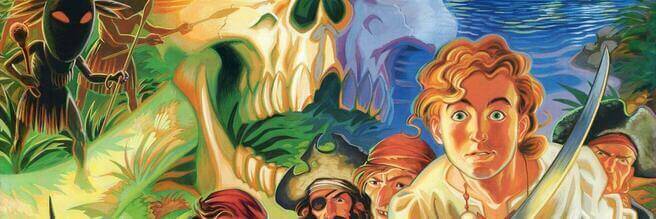 The Secret of Monkey Island restored cover art 